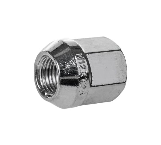 Гайка колесная GANZ 12x1.25x25 С19 конус открытая упак. 20 шт BG533