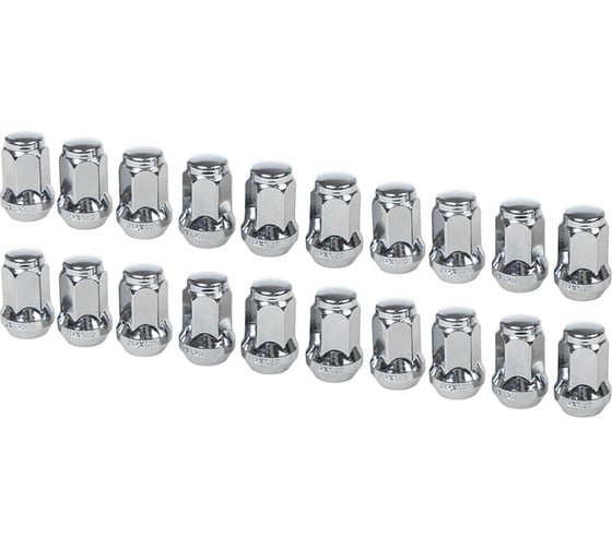 Гайка колесная GANZ 12x1.25x34 C17 конус закрытая упак. 20 шт BG504