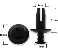 Автокрепеж КрепАвто для Ford 10 шт W710250S300 1786