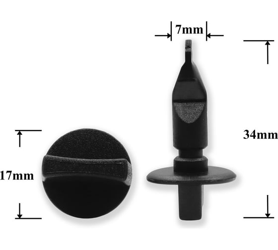 Автокрепеж КрепАвто для VAG 10 шт 6Q0807643 1816 1