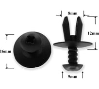 Автокрепеж Крепавто для Mercedes 10 шт A1269900392 1858