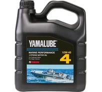 Моторное масло Yamalube 4 SAE 10W-40 Marine Performance Oil (4 л) 90790BS46600