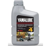 Масло полусинтетическое Yamalube для 4-тактной наземной техники MC 4T 10W-40 SL/MA2 (1 л) 90793AS45200