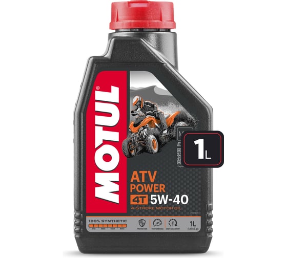 Масло моторное MOTUL ATV POWER 4T 5W40 1 л 113196