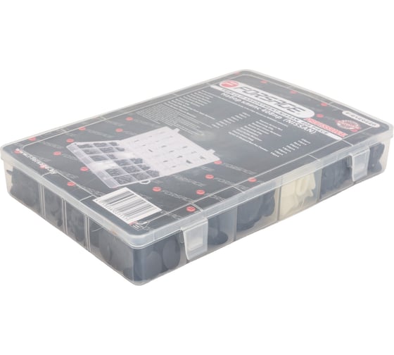 Набор клипс для NISSAN 408 шт в пластиковом органайзере Forsage F-01Z0226(5017)