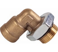 Соединитель трубки Крал ПВХ, полиамид d=12мм (наружная резьба) М22x1.5 угольник 2500