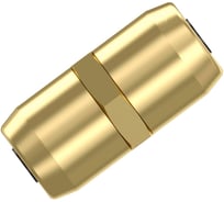 Соединитель трубки ПВХ, полиамид Крал D6xD8 прямой латунь (2 шт) 6837