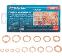 Набор медных шайб Forsage набор 150 штук F-06871(65422)