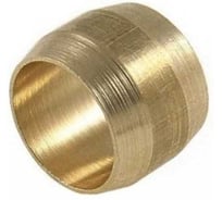 Муфта обжимная тормозных трубок Крал d 12, латунь, 100 шт. 7168