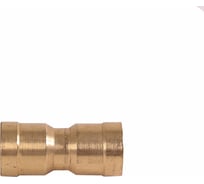 Соединитель трубки ПВХ Крал полиамид d=12мм-12мм прямой латун (2 шт) 4175