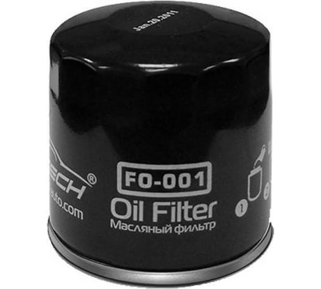 Фильтр автомобильный масляный CHEVROLET/DAEWOO/OPEL/ROVER/SAAB/VAZ (Lada) FORTECH FO001