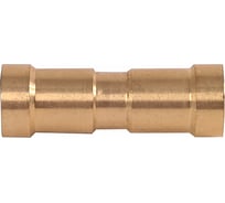 Соединитель трубки ПВХ Крал полиамид d=6мм-6мм прямой латунь (10 шт) 4173