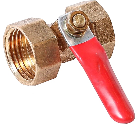 Кран флажковый Крал под резьба 1/2 (10 шт.) 3337 1