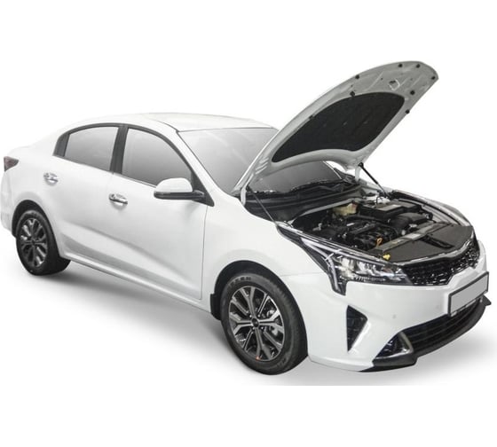 Амортизаторы капота 2 шт для Kia Rio 2017-н. в./Rio X-Line 2017-2021 гг АвтоУпор UKIRIO031
