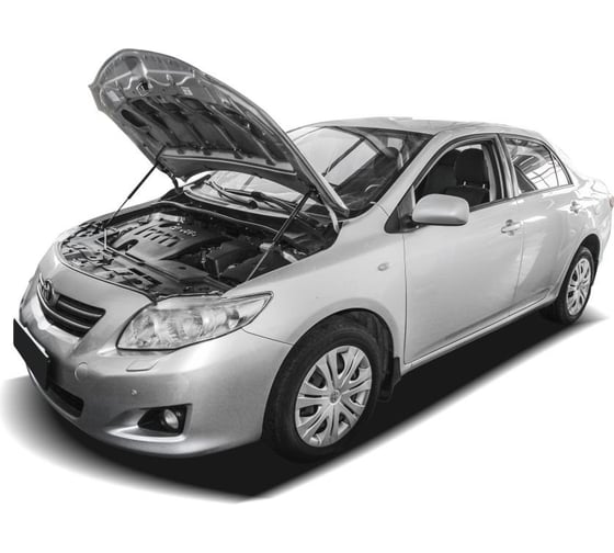 Амортизаторы капота 2 шт для Toyota Corolla E150 2006-2013 АвтоУпор UTOCOR021