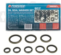 Набор шайб резино-металлических Forsage 90шт F-068581(65428)