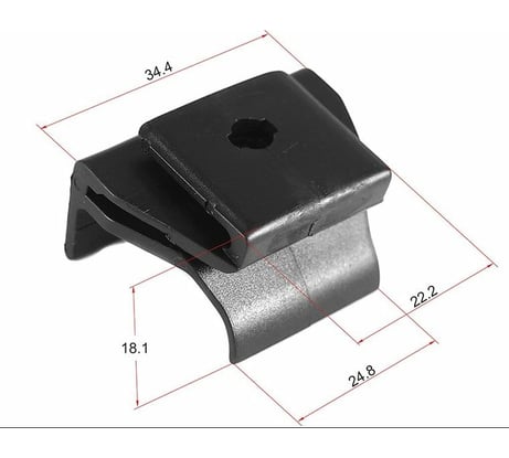 Клипса 10 шт AVERS 5387958010-10
