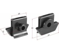 Клипса 10 шт AVERS 63848-35F00-10