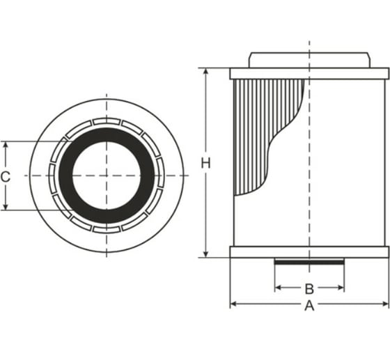 Фильтр масляный SCT SH4041L
