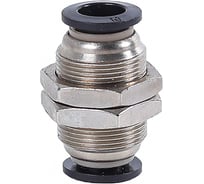 Фитинг Крал прямой пластик+металл подвесной с зажимн. гайками 10 мм (10 шт) 2773