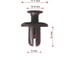 Клипса 10 шт AVERS B09251833-10 2