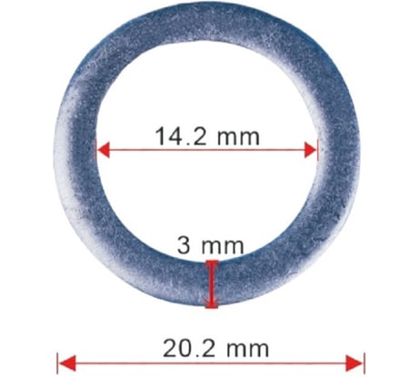 Кольцо 10 шт AVERS 21513-23001-10
