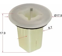 Клипса 10 шт AVERS 9018906029-10