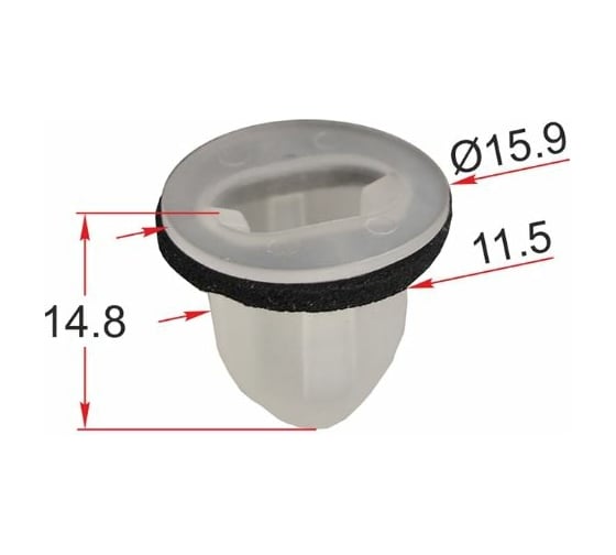 Заглушка 10 шт AVERS 8149652020-10 1