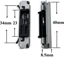 Клипса КрепАвто молдинга лобового стекла для BMW 3105