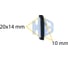 Автокрепеж для Hyundai 10 шт 877562E000, P370409A, 87719-02500 КрепАвто 0867 2