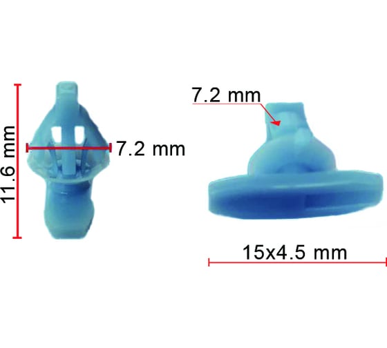 Крепёж 10 шт AVERS 5235660050-10 1