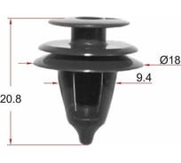 Крепеж 10 шт AVERS 6777112040-10