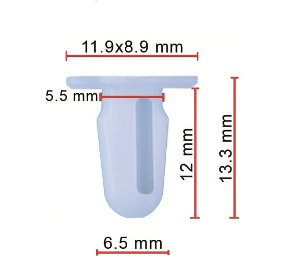 Крепеж 10 шт AVERS 51478244458-10 1