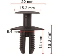 Крепеж 10 шт AVERS 51471911992-10