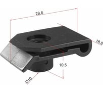 Крепеж 10 шт AVERS 5387922010-10