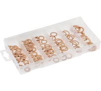 Набор медных шайб 110 шт HOEGERT TECHNIK HT8G513