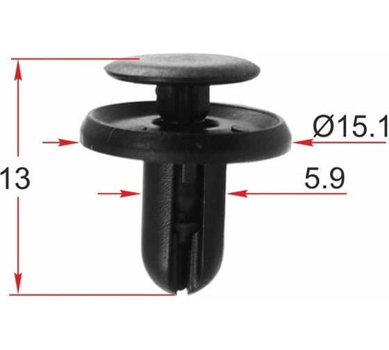 Фиксатор 10 шт AVERS MR288150-10 1