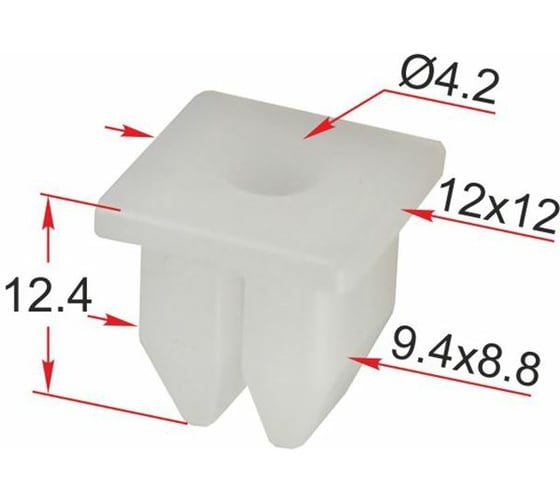 Фиксатор 10 шт AVERS 14913-05010-10 1