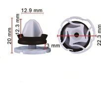 Крепеж 10 шт AVERS 7703077476-10