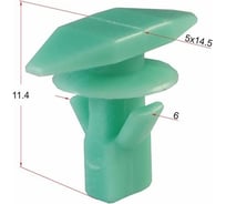 Крепеж 10 шт AVERS 91568SR2003-10