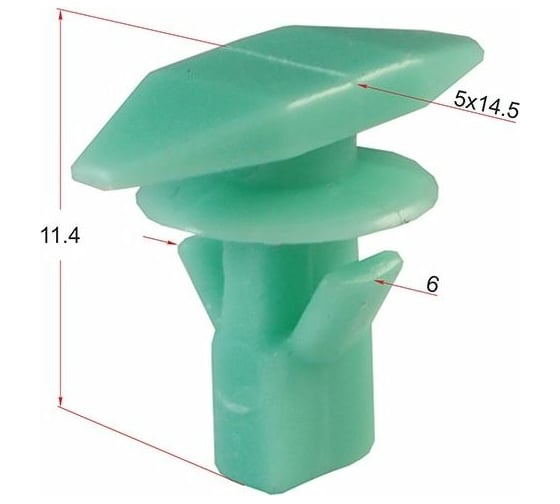 Крепеж 10 шт AVERS 91568SR2003-10 1