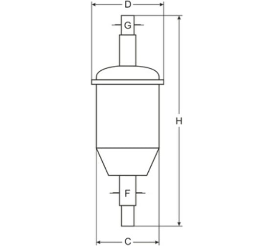 Фильтр топливный SCT ST337