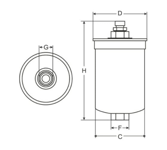 Фильтр топливный SCT ST310