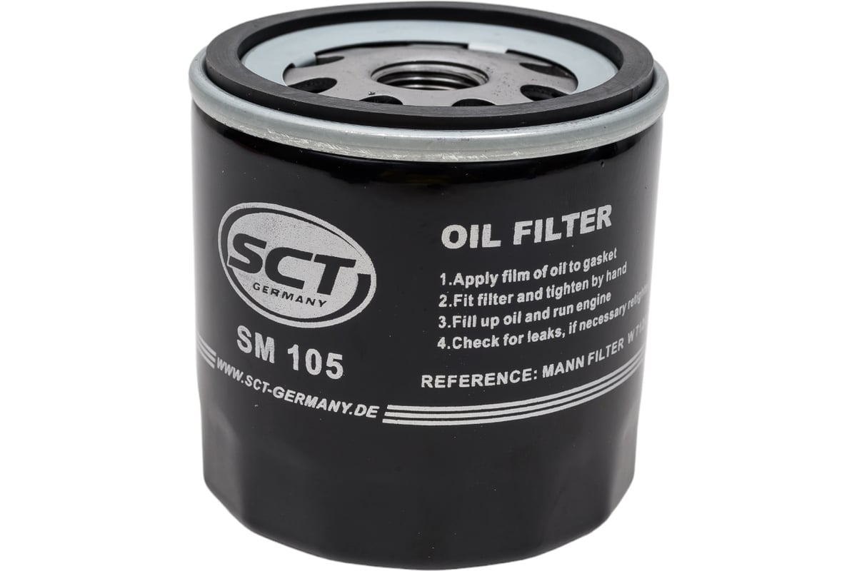 Фильтр масляный SCT SM105 - выгодная цена, отзывы, характеристики, фото ...