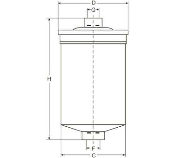 Фильтр топливный SCT ST330