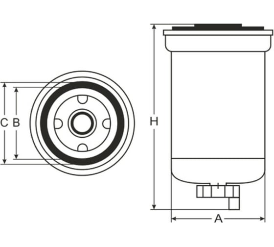 Фильтр топливный SCT ST6037