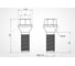 Болт колесный AIRLINE M14x1.5x35x55, конус, кл.17, черный электрофорез для а/м BMW (20 шт) ABLT018 1