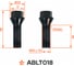 Болт колесный AIRLINE M14x1.5x35x55, конус, кл.17, черный электрофорез для а/м BMW (20 шт) ABLT018 5