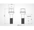 Болт колесный AIRLINE M12x1.5x32x62,5, сфера R12, кл.17, дакромет для а/м Mercedes (20 шт) ABLT008 1