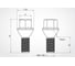 Болт колесный AIRLINE M12x1.25x22x47, конус, кл.17, дакромет для а/м Лада/Fiat (20 шт) ABLT024 1